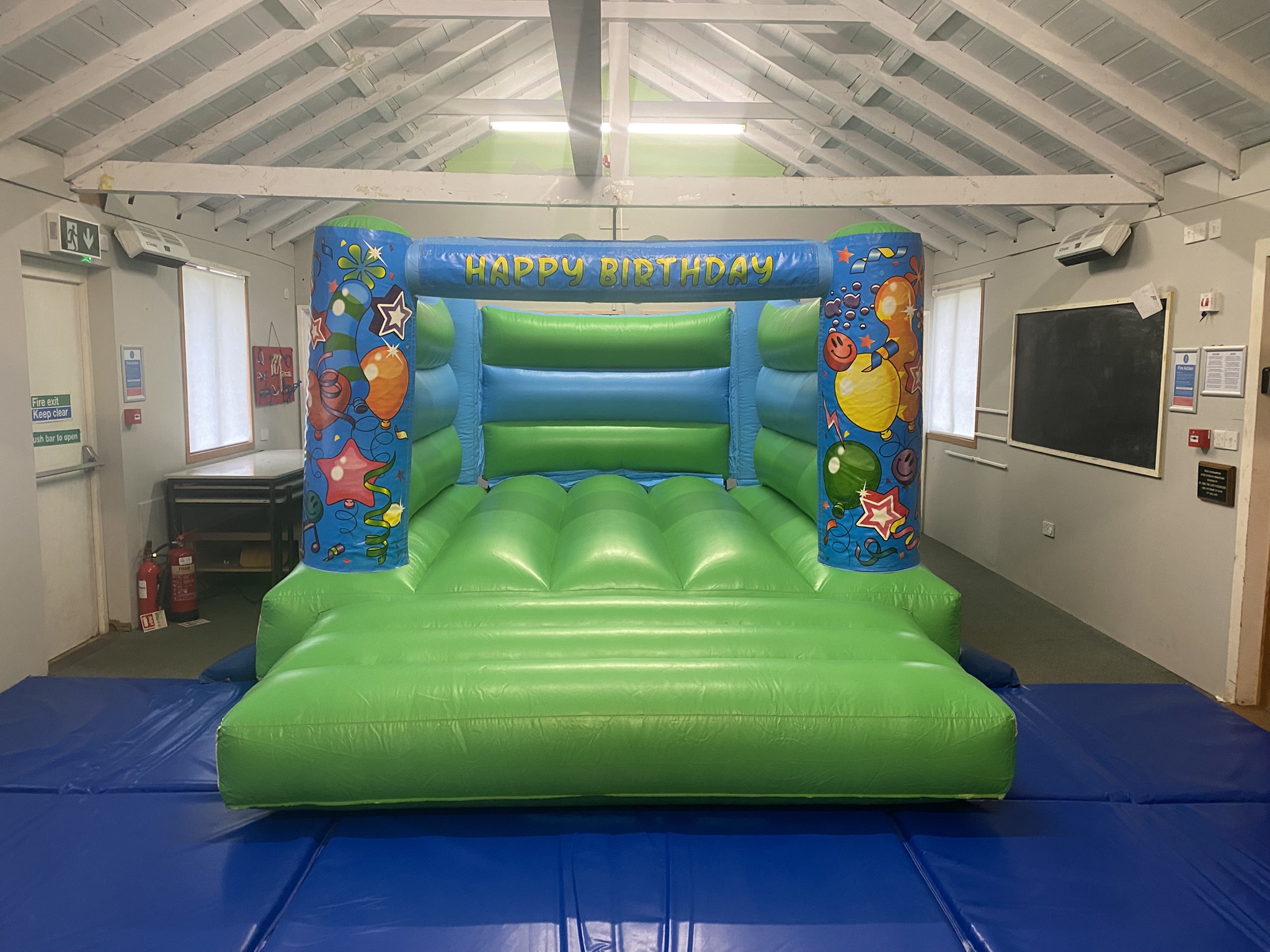 Scout HQ with Bouncy Castle
